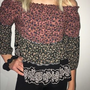 Off the shoulder Aeropostale shirt